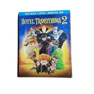 Hotel Transylvania 2 Children's Animated Movie 2 Disc DVD and Blu Ray Set Family